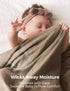 Momcozy 4-Pack 47"x47", Muslin Swaddle Blankets, Breathable and Skin-Friendly Receiving Blankets, Swaddle Blanket