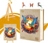 Wooden Puzzles for Adults - Hummingbird Unique Shaped Wooden Jigsaw Puzzle, Perfect for Birthday Gift