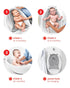 Skip Hop 3-Stage Smart Sling Baby Bath Tub and Waterfall Rinser Bundle