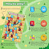 Broytain Emotional Board Games for Kids,Ladders and Snakes Board Game,Learning Resources,Social Skills Emotional