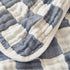 Pack 2 42 42 inches Ultra Soft Checkered Muslin Baby Blanket of Cotton Swaddles Bed Blankets for Babies and Toddlers