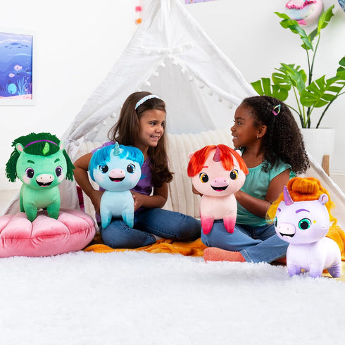Not Quite Narwhal Pixie Dazzlerump 12" Plushie - Soft Material for Great Hair Play and Huggable Fun!