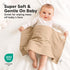 6-Pack KeaBabies Organic Cotton Burp Cloths Baby Girl, Boy - Large Burping Clothes for Babies, Spit Up Rags, Super Soft