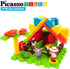 Picasso Toys PTB100 100pcs 3D Hedgehog Building Blocks Safari Theme Educational Kit for Age 3 & Up