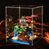 CAXIMSY Sets Set Adults3320 Cherry Blossom Bonsai Tree Building Block with Acrylic Display Box Chinese Architecture