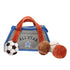 Set Lambs & Ivy Baby Sports Interactive Plush Toy - Football/Basketball/Baseball