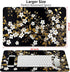 Card Mat for MTG & TCG Playmat Mouse Pad,23.6" x 13.8" Game Mat for MTG RPG CCG Trading Card Game Playmats Table Mat Perfect for Card Games Video Games Computer Office,White Flowers