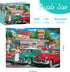 XAPAEG 500 500 12+, 20.5 15 Pieces Jigsaw Puzzles, Retro Style piece Puzzles for Adults, Car and Food Station Jigsaw