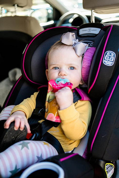 100% 6 2 Packs Soft Sip Baby Food Pouch Topper Plus Travel Case - Baby Led Weaning - Silicone, Dishwasher-Friendly