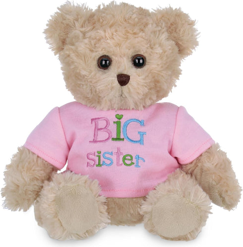 Bearington Big Sister Teddy Bear, 12 Inch Stuffed Animal