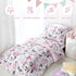 Set 4 Set, Set, Pea Pod Toddler Bedding for Girls, Piece Soft & Breathable Floral Crib Bedding Bed-in-A-Bag Toddler