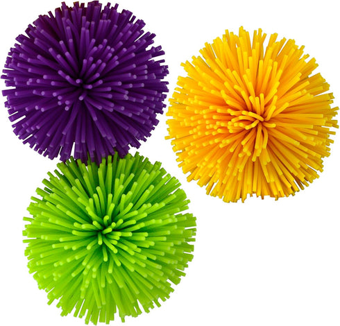 Koosh Minis Variety Color 3-Pack, Easy to Catch Fidget Toy for Kids Ages 3 and Up, Individual Colors May Vary
