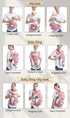 Tiger&Kitty Carrier,6-in-1 Backpack Baby Sling Ergonomic Front Newborn to Toddler Wrap,Lightweight Adjustable Baby Seat