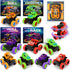 choopheme 24Pack Monster Truck Toys Valentines Day Cards Gifts for Kids Valentines