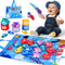 Arovan Montessori Toys for 1 Year Old - Cloth Fishing Game with
