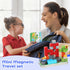 Set, 35PCS 3-5 4-8, SYSKENI Mini Magnetic Blocks Travel Magnetic Blocks Travel Toys for Kids Ages Portable Magnet Cubes
