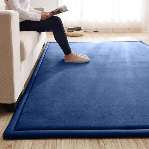 Tummy Memory Foam Baby Mats Wider, Thicker, and Flame Retardant Perfect for Time, Super Soft and Thick