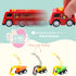 24 JOYIN Pcs Filled Easter Eggs with Pull Back Construction Cars, Prefilled Easter Egg with Vehicle for Kid Boys