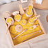 Montessori Sensory Bin Tools Toy with Wooden Box for Toddlers, Pretend Play Dish Toys, Kids Fine Motor Skills