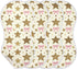 decor gift 4 Pack 22x11in Cotton Newborns Burp Cloths Soft and Absorbent? Leopard Printed Star Pink Baby Rags