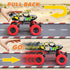 6.3 Inch 3 4 5 6 7 Sets 2 Pack Monster Truck Toys for Boys Years Old, Pull Back Friction Powered Truck Vehicles Play