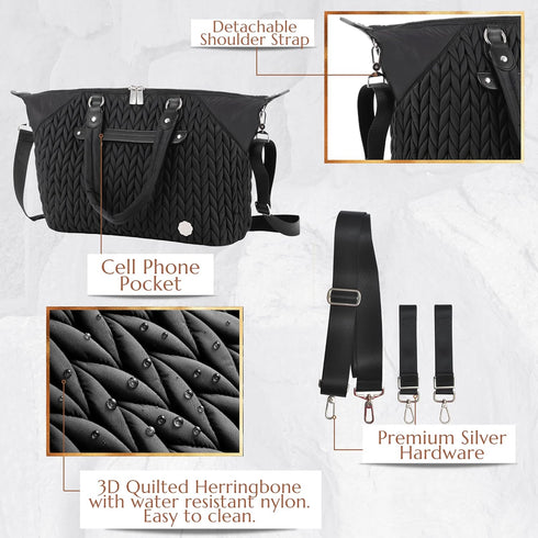 Multifunctional Baby Diaper Bag Tote for Moms
