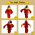 Houwsbaby 9'' Red Talking Parrot Plush Pal, Interactive Animated Bird for Kids, Birthday Christmas Gift for Boys Girls