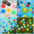 Zhanmai 300 Pcs Mini Rubber Ducks Set, Float Squeak Yellow Ducks in Bulk for Party Supplies and Bathtub Fun
