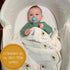 100% 47 47 Inches LollyBanks Baby Blanket, Cotton Muslin Swaddle Blankets for Boys and Girls, Large x Newborn Blanket