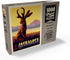 MyPuzzle Legends of The National Parks: Grand Teton's Jackalope Vintage Poster - Premium 1000 Piece Jigsaw Puzzle