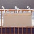 YARNOW Stroller Organizer Bag with Double Cotton Pockets, Portable Hanging Storage Bag for Diapers, Milk Bottles