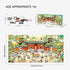 Puzzles for Adults 1000 Pieces - MOMIBOOK Jigsaw Puzzles of Animal Chinese Panda, Painting Image 81.3x40.6cm(32"x16")