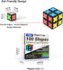 2x2 8 2in1 2x2x2 TOSY Magnet Cube - Blocks, Toy: Puzzle Cube and Customizable Infinity Cube, Easter Basket Stuffers