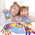 72 Set Cinrobiye Pcs Easter Party Favors Easter Basket Stuffers with Coloring Books Stacking Crayons Tattoos Stampers