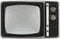 Doll House TV Model Mini Vintage Television for Doll House Living Room Furniture Accessories