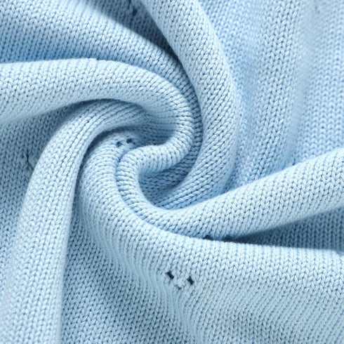 Set 100% Cozy LAWKUL Baby Blanket & Beanie Hat Organic Cotton Newborn Swaddle Beanie Soft for Infants Boy Girl Gift