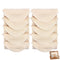 10-Pack Organic Cotton Baby Washcloths | Ultra-Soft Newborn Face Bath Towel -