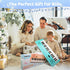 Kids Keyboard Piano Musical Toys, 37 Key Portable Electronic Piano with Microphone, Birthday Gift