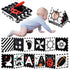 Black and White Baby Toys, High Contrast Newborn Sensory Toys for Brain Development, Infant Visual Stimulation