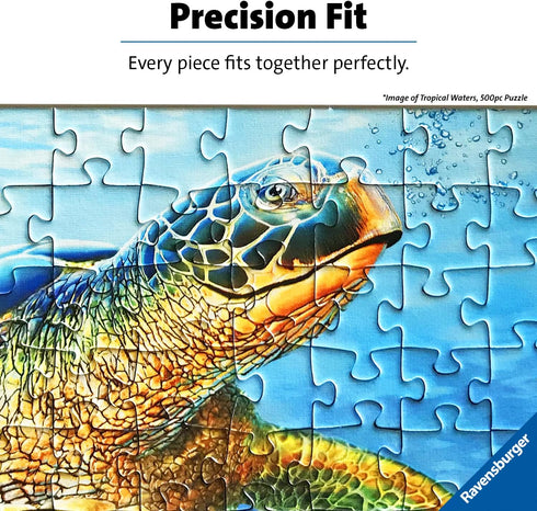 Ravensburger 300-Piece Puzzle Moment: Flowers in New York, Unique Softclick Technology, Vibrant Gift