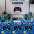 81 Pcs 8th Birthday Decorations for Boys, Level 8 Video Game Party Supplies, Serves 20