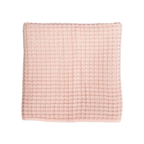 lulujo Soft Cotton Baby Blanket, Waffle Weave