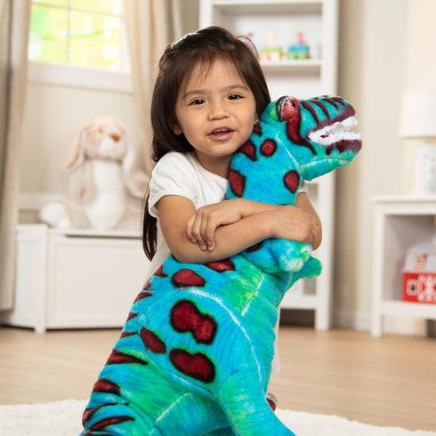 Melissa & Doug Giant T-Rex Dinosaur - Lifelike Stuffed Animal