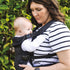 3 Nuby Baby Carrier with Carry Positions, Adjustable Leg Support for M Position, Padded Shoulder Straps & Waist Belt