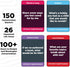 Life Sutra Couples Games, 150 Conversation Starters for Married Couples, Premium Gift for Wife or Husband