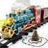 Garbo Star Train Set for Kids Ages 4-8,Smokes,Christmas Train Set with Smokes Lights and