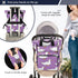 YANENDIE Backpack, Backpack Backpack Cute Farm Goose Diaper Bag Unisex Travel Baby Diaper Bags with Stroller Straps