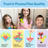 60pc Set 1 Inch 3D 3+ PMC60 PicassoTiles Magnetic Puzzle Cube Building Blocks STEM Construction Toy for Toddlers Kids