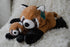 Mother & Baby Red Panda Plush Set | Super Soft Stuffed Animal for Kids' Bedroom | 17-in Plushies