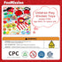 FunMission 134 Playset Pcs Toy Kitchen Accessories, Toddler Pretend Cooking Toys with BBQ Grill, Pressure Cooker